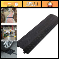 Medium 3 Pack Floor Cord Cover Protector - Drop Over Cable Ramp for Office, Ware picture