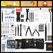 68Pcs 3D Printer Tool Kit with Case - Deburring, Scrapers, Files, Brushes, Tweez picture