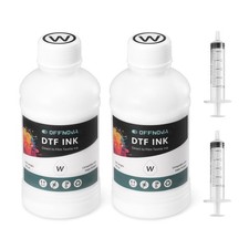 2 Pack 250ml Premium DTF White Ink Refill Fits ET8550 XP15000 L1800 L805 picture