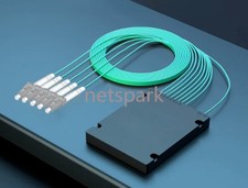 10Ge MM OM3 1:4 Fiber Splitter 4*25 50/125,LC/SC/FC/ST/UPCfor Data Link&Network picture