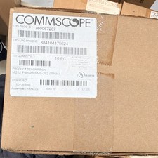 CommScope M202 SMB-262 Plenum Jack, White, RJ45 Port Female (10 Pack) picture