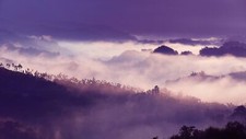 Landscape nature mist Custom Gaming Mat Desk picture