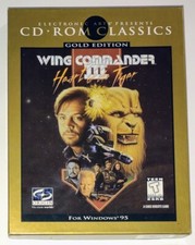 WING COMMANDER III HEART OF THE TIGER GOLD 4-CD 1997 PC COMPUTER GAME WINDOWS 95 picture