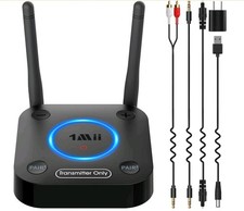1Mii B06TX Bluetooth 5.3 Transmitter for TV aptX Low Latency Optical RCA AUX picture