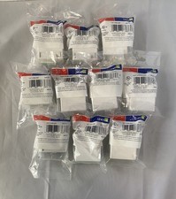 Lot 10 Leviton 41089-2WP Quickport 2-Port Plenum Surface Mount Housing, White picture
