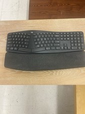 Logitech Logi ERGO K860 Wireless Keyboard Bluetooth w/Dongle Excellent Condition picture