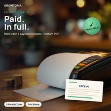 Receipt Generator Software Rent Cash Payment Receipt Maker App Landlord Business picture