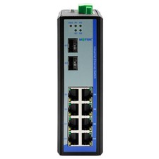 Industrial RJ45 2 Layer 8 Ports 10/100/1000M Unmanaged Ethernet Switch DIN-Rail picture