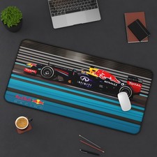 Red Bull Racing F1 Formula One Grand Prix Custom Premium Stitched Edges Desk Mat picture