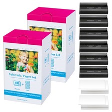 KP-108IN Color 3X Ink & 108 Paper Set for Canon Selphy CP910 CP1200 CP1300 Lot picture