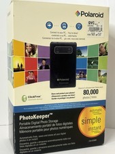 Polaroid PhotoKeeper Digital Storage 80GB - CGA-02580B - 80k Photos SEALED picture