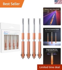 Durable All-Metal 3D Printer Nozzle Kit - Copper Alloy & Hardened Steel for K1C picture