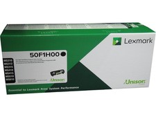LEXMARK 50F1H00 Black High Yield Return Program Toner 5k * picture