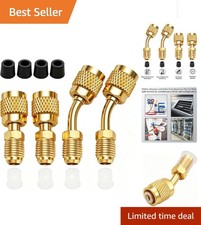 R410A Brass Adapter Set for HVAC: Compact, Leak-Proof, and Reliable Connections picture