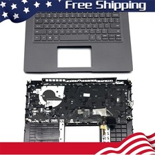 For Dell Latitude 3410 E3410 Palmrest Backlit Keyboard 0MC2P 00MC2P Top Cover US picture