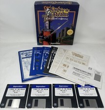 Lords Of The Realm 1994 Impressions Big Box IBM PC Computer Game MS-DOS Disks picture