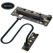 TISHRIC M.2 to PCIe 4.0 X16 External GPU Riser Card Oculink SFF-8612 Cable picture