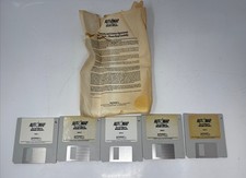 Vintage Software 3.5” Floppy Automap the Intelligent Road Atlas 1991 With Paper picture