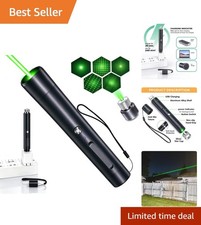 Compact USB Rechargeable Green LED Light - Perfect for Presentations & Outdoors picture