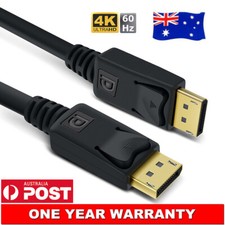 Premium Displayport M/M Cable v1.2 Display Port to DP Cord Male to Male 4K Cord picture