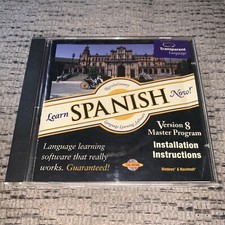 Learn Spanish Now Version 8 Master Program CD-ROM, 2000, Transparent Language  picture