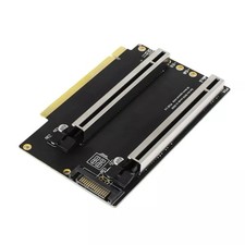 Wide Applicability 1 to 2 Expansion Card Gen3 Split Card Bifurcation x16 to x8x8 picture
