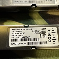 Cisco XFP-10GLR-OC192SR Compatible 10km LC single-mode DOM Transceiver picture