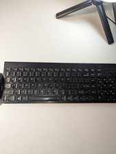 Lenovo Ultraslim PC Computer Black Wireless Keyboard Sk-8861 No Receiver picture
