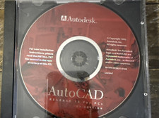 Autodesk AutoCAD PC CD Rom Software picture