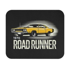1970 Road Runner Mouse Pad – Yellow Muscle Car picture