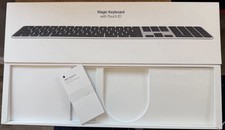 Genuine EMPTY BOX from Apple Magic Keyboard with Touch ID - Black - A3119 picture
