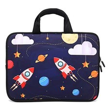 Universal 7-9 inch Tablet Sleeve Ultra-Portable, Neoprene Carrying Cool Rocket picture