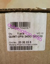 Phoenix Power 2320225 QUINT-UPS/24DC/24DC/10 New fedex or DHL picture