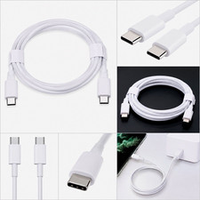 USB-C to USB-C Fast Charging 60W  Data Transfer Cable 1m White Universal picture
