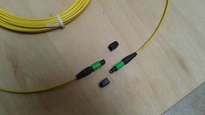 US MADE   10M     12 STRAND   MTP  (MPO)  Single mode  fiber cable   picture