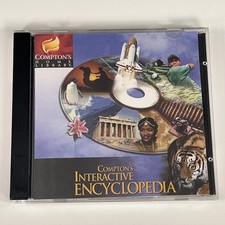 Vintage 1998 Compton's Interactive Encyclopedia PC CD-ROM Windows 95 Software picture