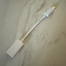 Insignia USB Type C to A Adapter - White picture
