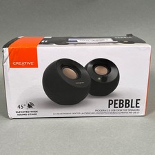 Creative Labs PEBBLE Modern 2.0 USB Powered Desktop Laptop Speakers SEALED picture