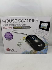 LG LSM-100 Mouse Scanner Smart Scan Black MCL1U 1200 DPI Mac / Windows XP / 7 picture