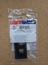 Leviton 49910-Se2 Modular Furniture Faceplate 2 Port picture