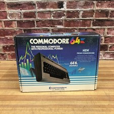 Commodore 64 C64 Computer COMPLETE IN BOX w/Matching Serial Numbers picture