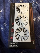 USED XFX Swift AMD Radeon RX 9070XT Triple Fan WHITE RX-97TSWF GPU WITH BOX picture
