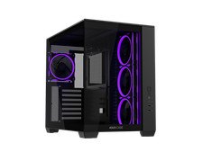 ASUS A32 PLUS Black ATX gaming PC case, support 360mm radiators and 420mm picture