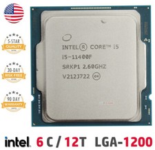 11th Gen Intel Core i5-11400F 2.60GHz 6-Core LGA1200 Desktop CPU Processor SRKP1 picture