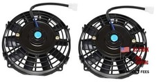 Universal 8-Inch Radiator Cooling Fan Type 120021-12 V, 8-Inch (Pack of 2) picture