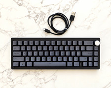 Yunzii AL68 Compact Wireless Keyboard w/ Knob, Aluminum, Black/Gray picture