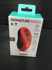 Logitech Signature M650 L RED Wireless Scroll Mouse (910-006358) Brand New picture