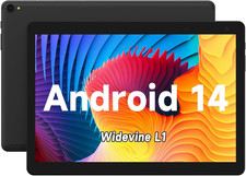 COOPERS Tablet 10 inch Android Tablets, 14 Quad Core Black picture