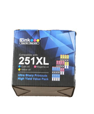 EZ Ink 251 XL  Canon Compatible Ink Cartridges 12 Pack READ Only 11 Unopened picture