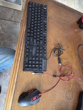 Red Dragon Gaming Wired Mouse S101-1 Programmable Buttons 3200dpi and keyboard picture